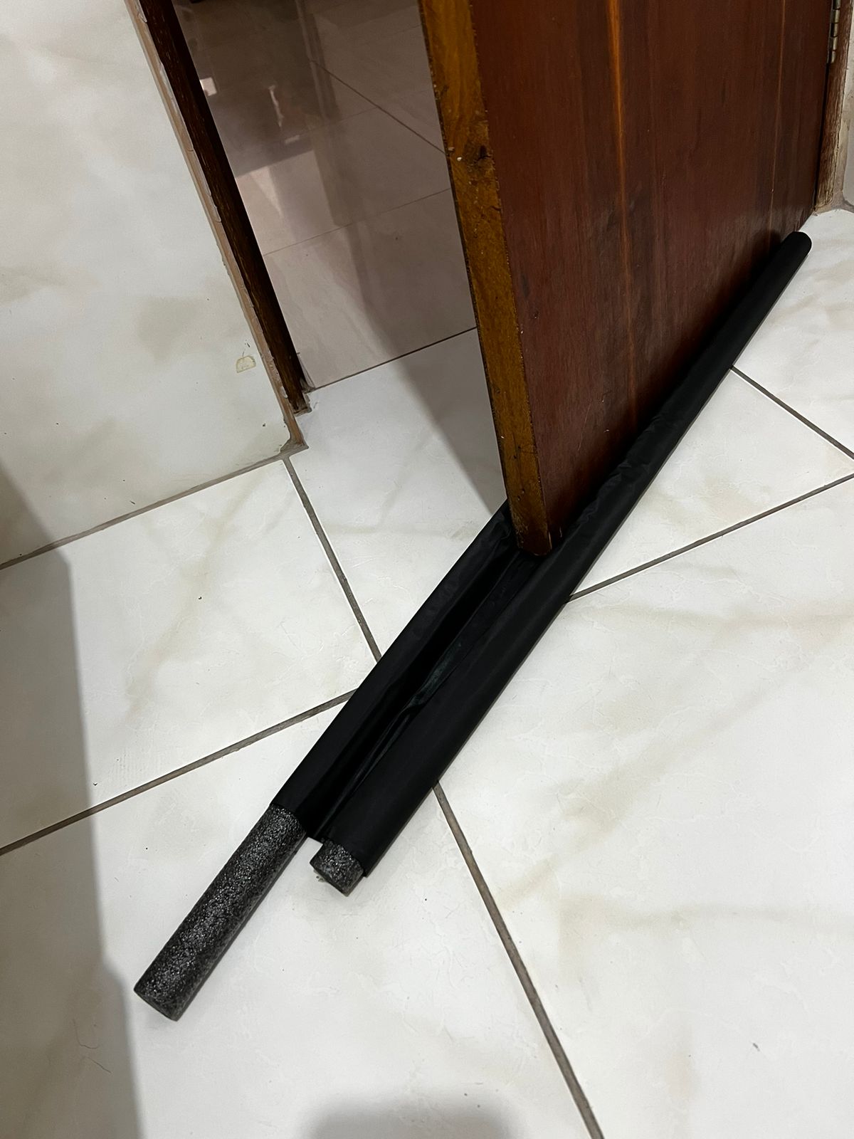 Veda Fresta Duplo Ajustável 100Cm Preto Talentos