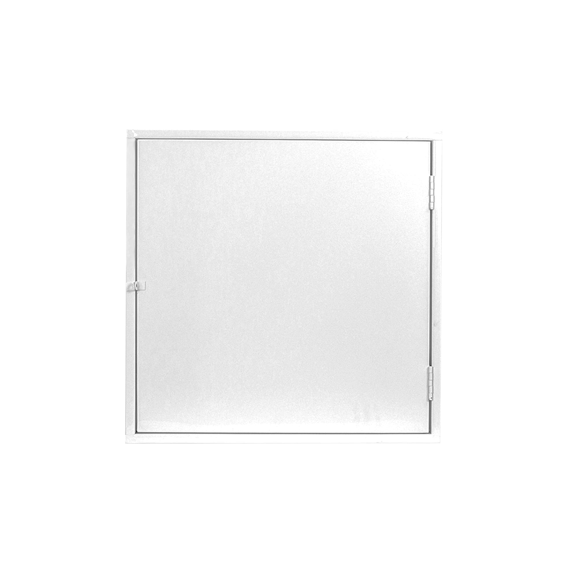 Alçapão Liso 60X60Cm Rq 60 Mm Aço Branco Minasul Mgm