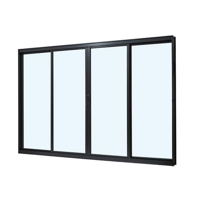 Janela-Alumnio-Correr-Sem-Grade-4-Folha-Vidro-Liso-150X100X603-Preto-Sm-Ultra-Ramassol-2507455-1