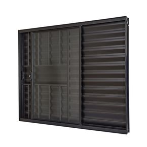 Janela veneziana 3 folhas Alumifit 100x120x7,6cm sem grade D