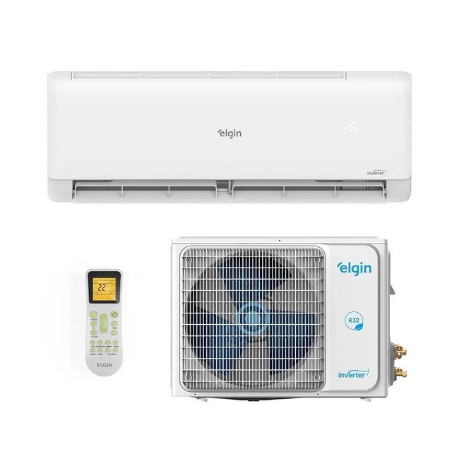 Ar Condicionado Eco Inverter II R-32 Wi-Fi Elgin 9000 BTU/h Quente E Frio 220V
