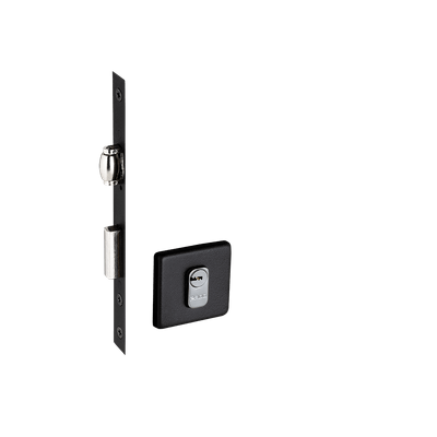 Telhanorte | Fechadura Zm Rolete Roseta Quadrada 464 55R Externa