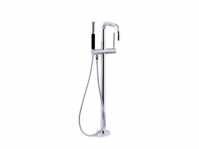 Misturador-Monocomando-De-Piso-Com-Ducha-Manual-Para-Banheira-Purist-Cromado-Kohler-2454866-1