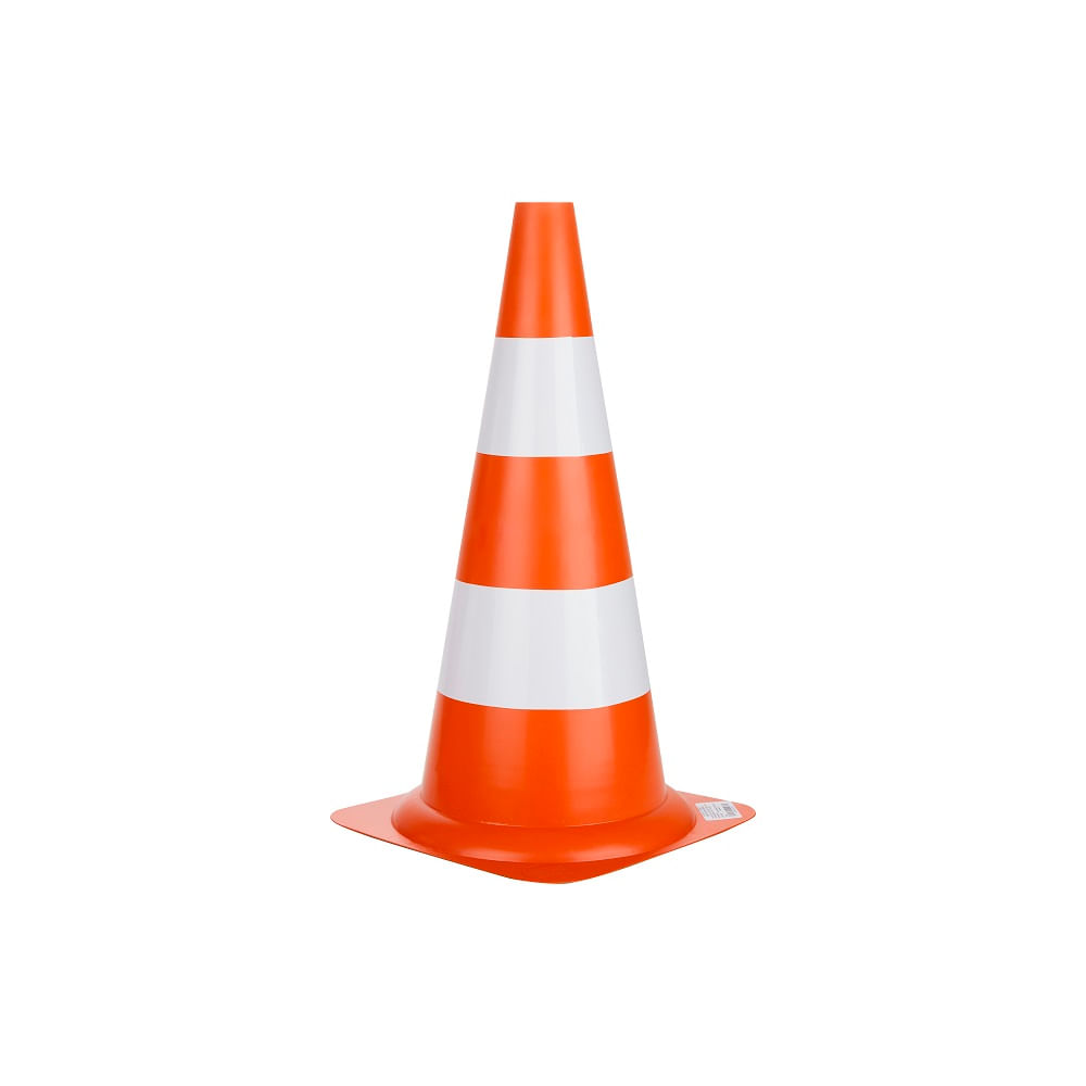 Cone Pro Safety 50cm Laranja/Branco Essential Delta Plus