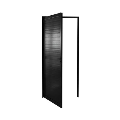 Telhanorte | Porta Lambri Simples Premium Direita 214X96 Preto