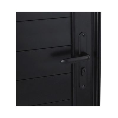 Telhanorte | Porta Lambri Simples Premium Direita 214X96 Preto
