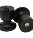Telhanorte | Fechadura Tubular Tulipa Externa Br90 Py Preto Soprano