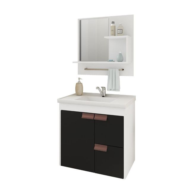 Armario-De-Banheiro-Tulipa-59X35-5X56Cm-Mdf-Com-Espelho-Branco-E-Preto-Mgm-2504995-1