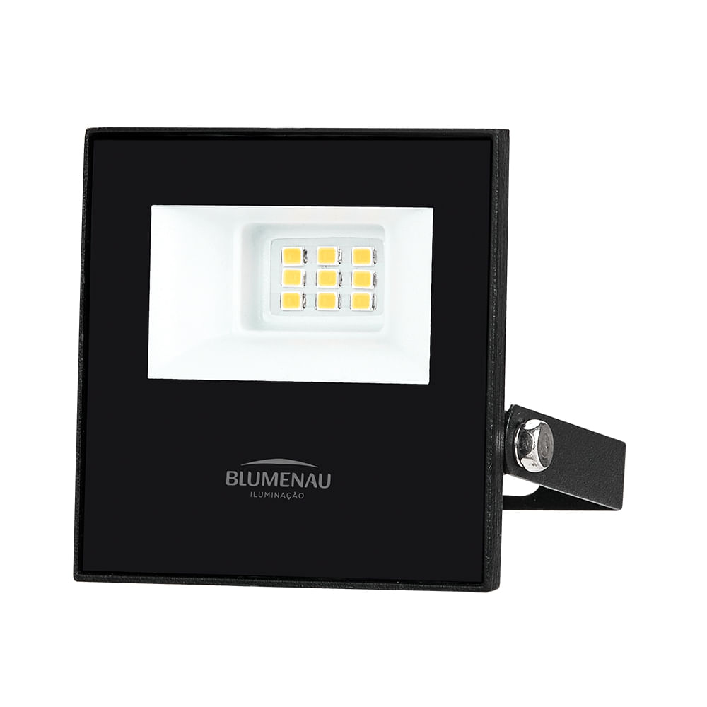 Refletor-Play-Alum-10W-Bivolt-Led-Ip-66-3000K-Preto-Blumenau-2544644