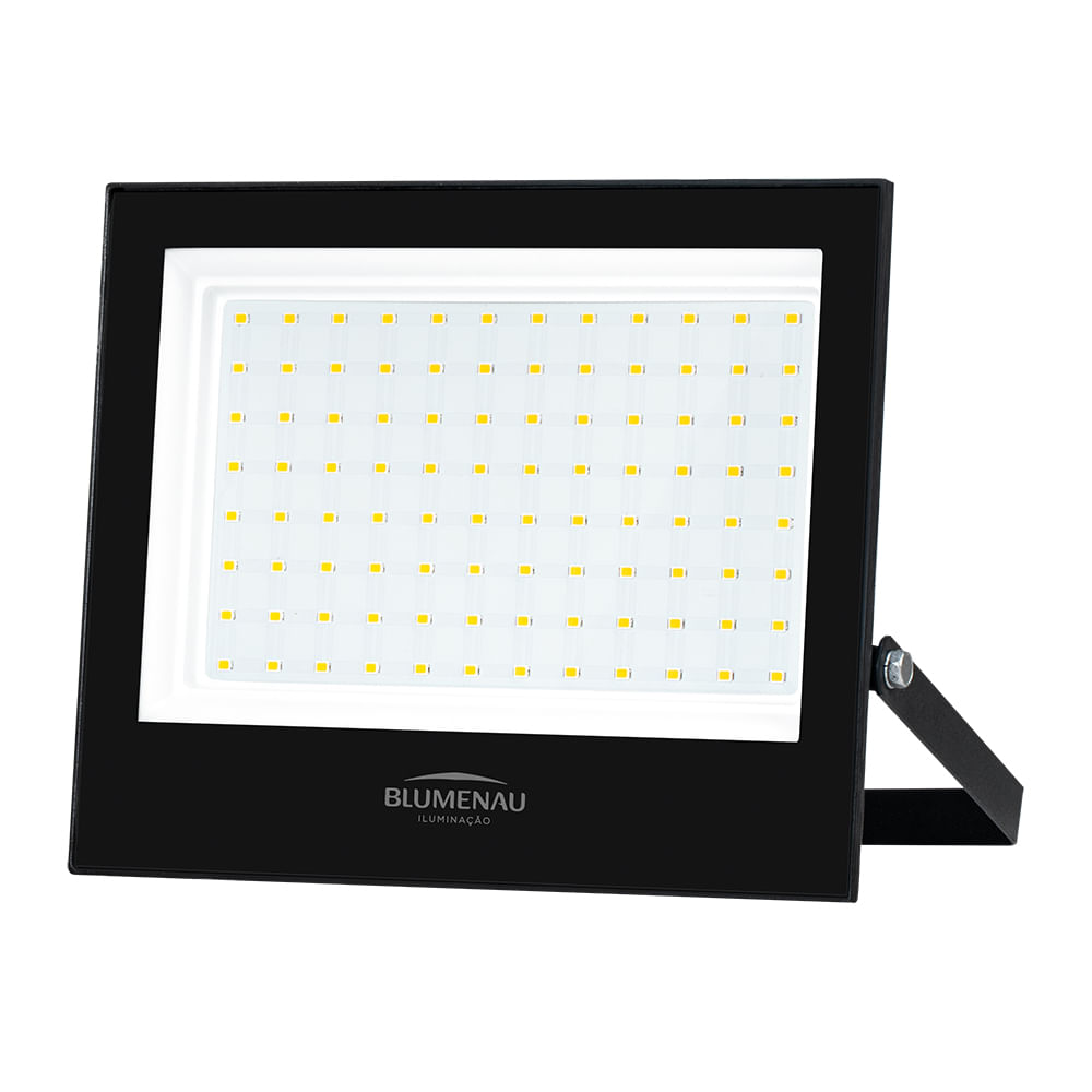 Refletor-Play-Alum-100W-Bivolt-Led-Ip-66-3000K-Preto-Blumenau-2544768