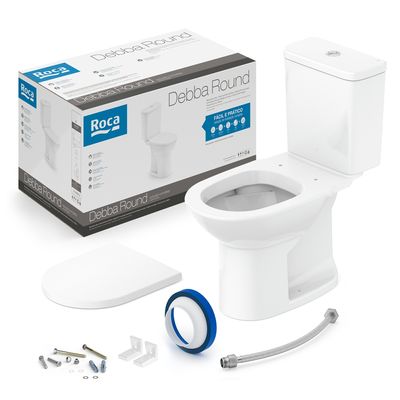 Kit-Bacia-Caixa-Assento-PP-Com-Queda-Amortecida-E-Complementos-De-Instalacao-Debba-Round-Branco-Roca-1752987-1