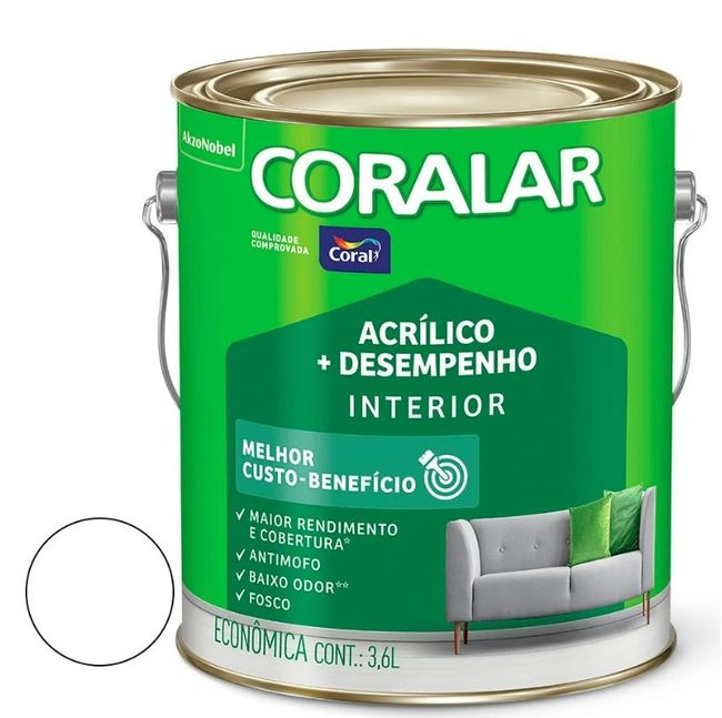 Tinta-Acrilica-Economica-Mais-Desempenho-Cor-Branco-Interior-3-6-Litros-Coralar-Coral-590576