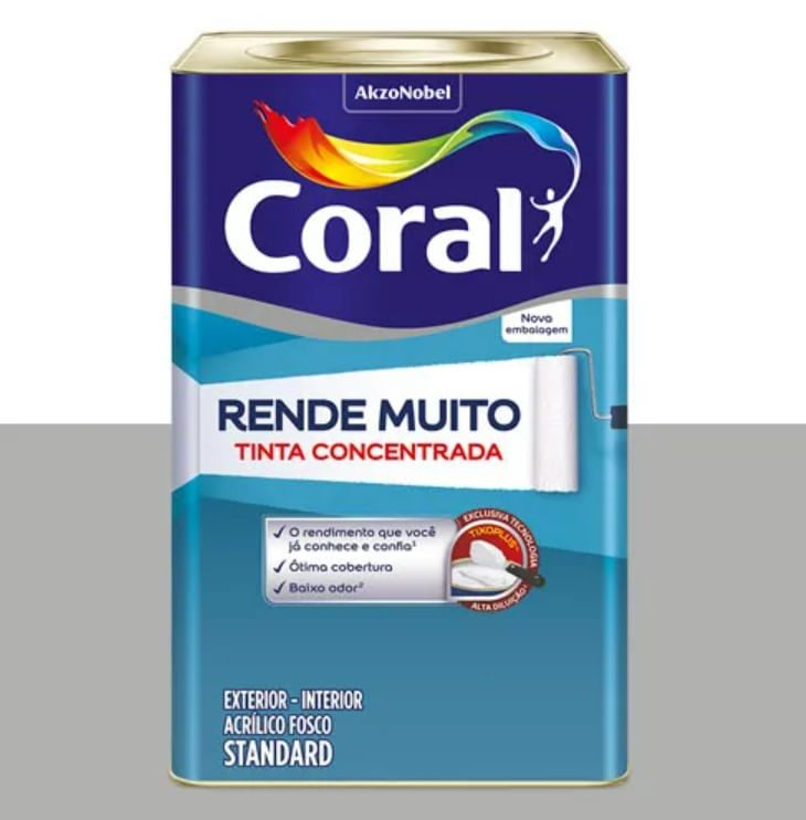 Tinta-Acrilica-Standard-Concentrada-Acabamento-Fosco-Rende-Muito-Tubarao-Branco-Interior-E-Exterior-16l-Coral-2413035