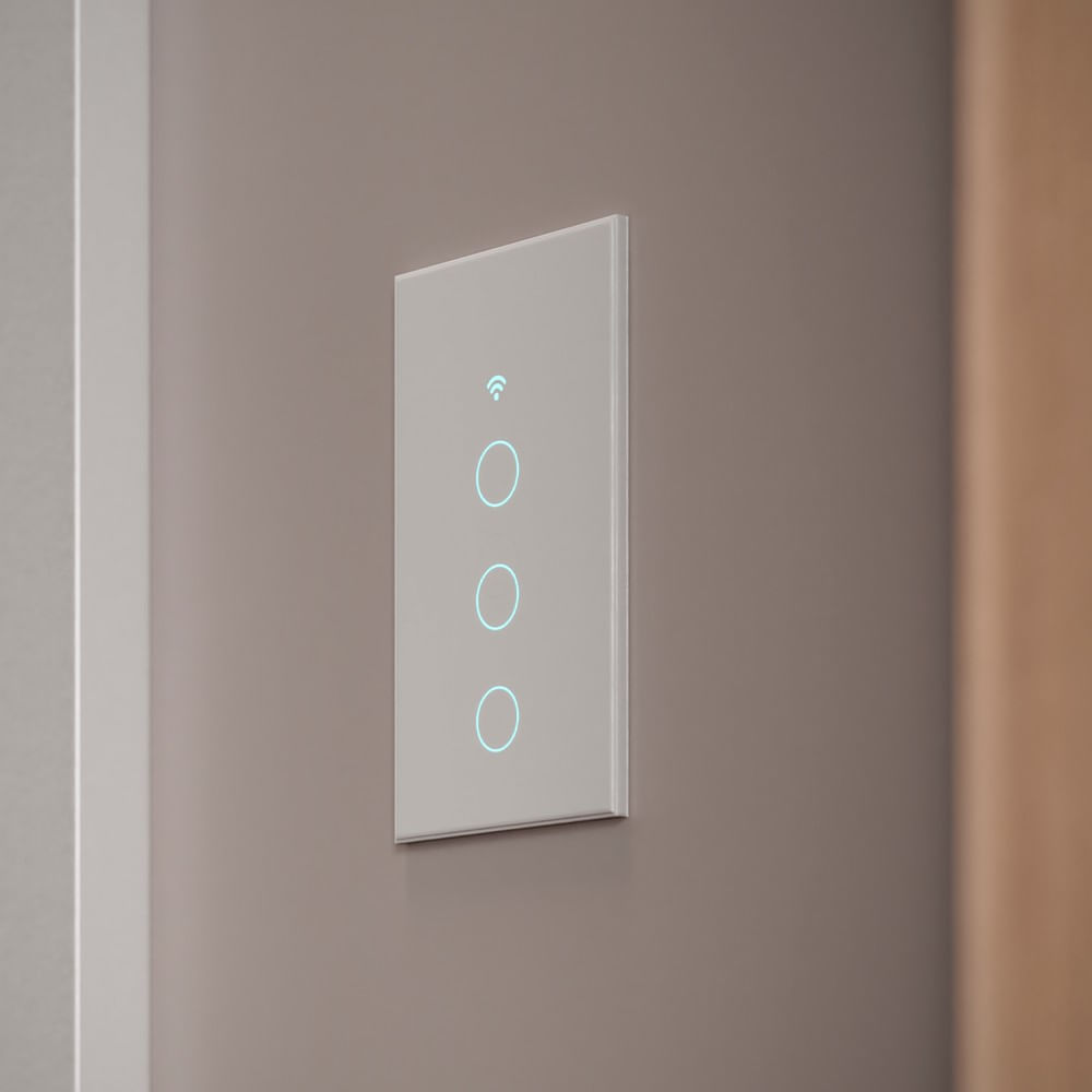 Interruptor Com Teclas Trio Branco Neo Avant