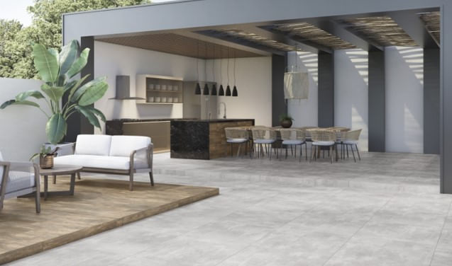 Porcelanato Acetinado 83X83Cm Soft Concret Plus Caixa 2,73M2 Embramaco