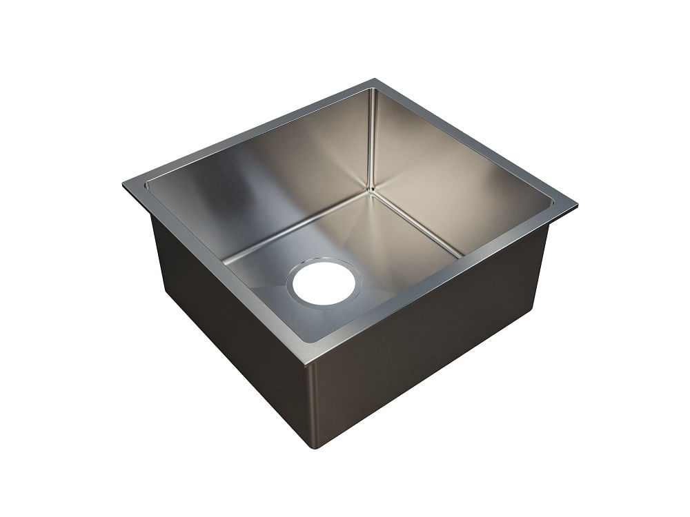 Cuba Inox Pandora P40 40X37X20 Escovada Retangular Craft