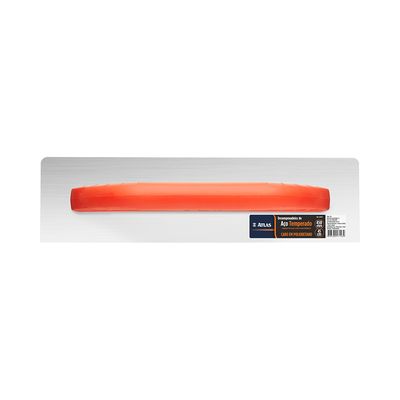 aco/P Telhanorte | Desempenadeira Aço T 12x45CM Lisa Cabo PU Atlas