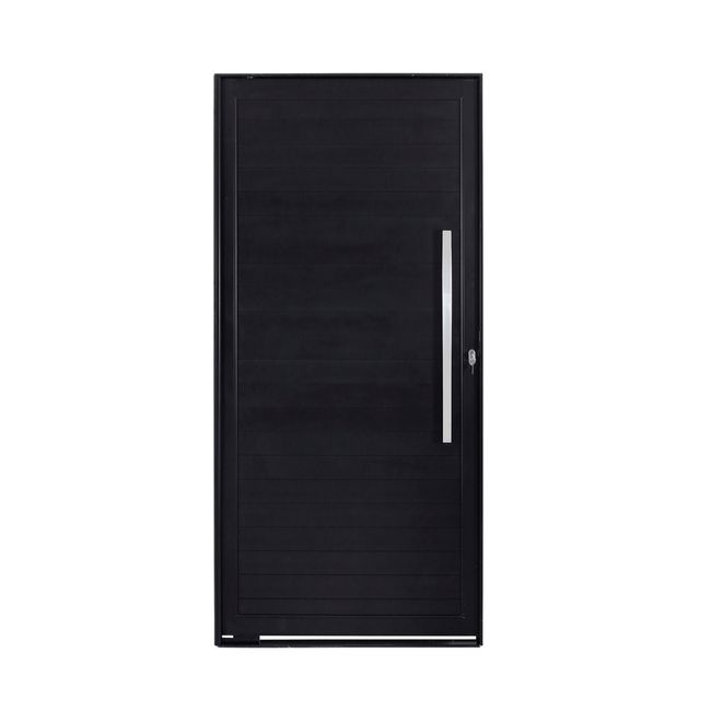 Telhanorte | Porta Pivotante Premium Black Esquerda 216X110Cm