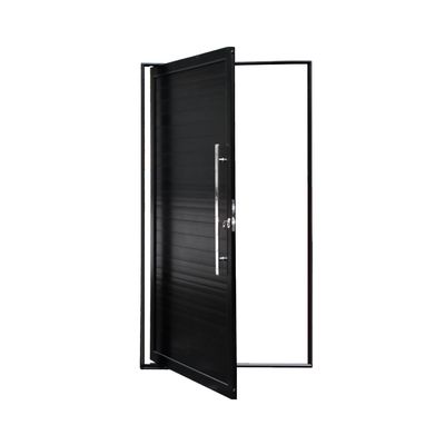Telhanorte | Porta Pivotante Premium Black Esquerda 216X110Cm