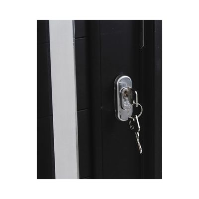 Telhanorte | Porta Pivotante Premium Black Esquerda 216X110Cm
