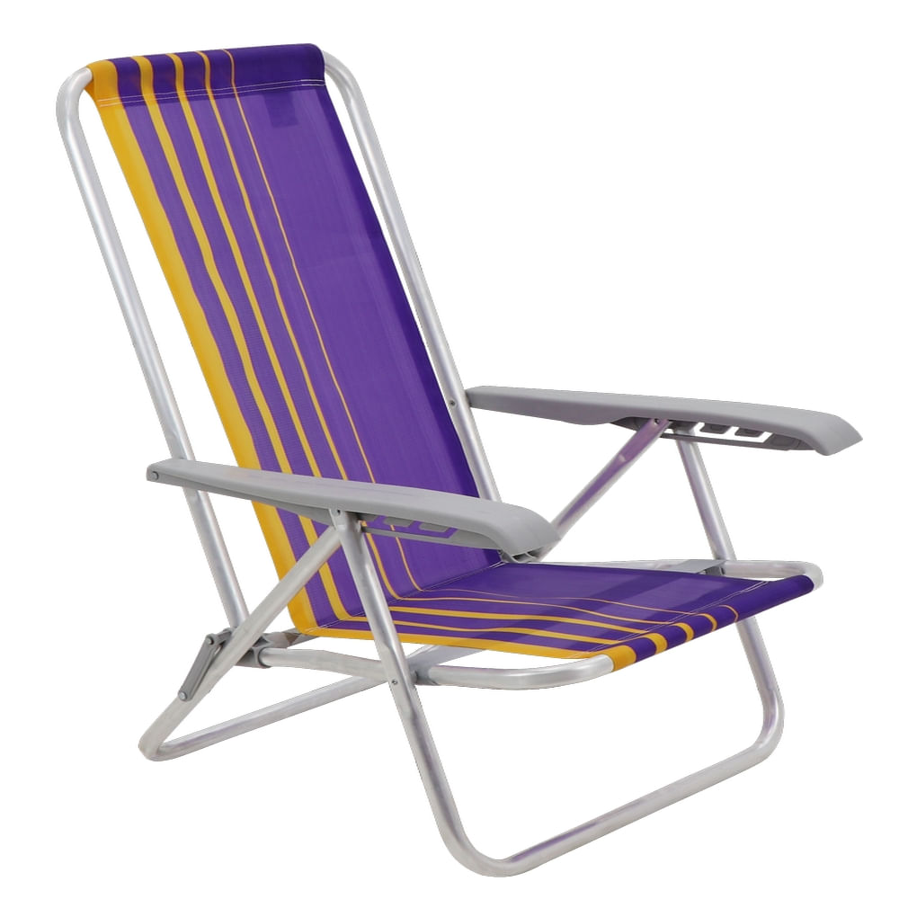 Cadeira-De-Praia-Reclinavel-Bali-Baixa-em-Aluminio-Com-Assento-Roxo-e-Amarelo-Basic-Tramontina-2555506-1