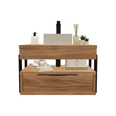 Telhanorte | Gabinete Banheiro Mod Zaniah Hanover 76Cm Linha