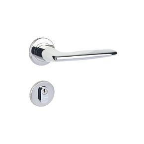 Telhanorte | Fechadura 757 Externa St2 55 Roseta 357 Inox Lixado