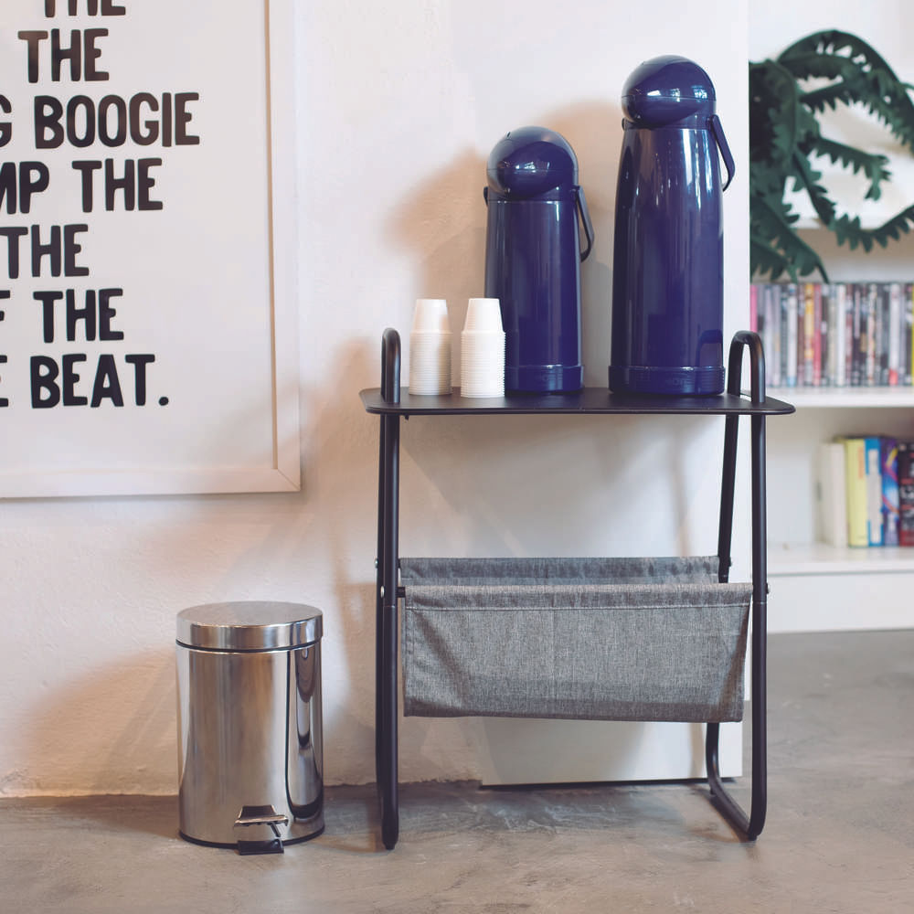 Lixeira Ágata Inox 3L Mor