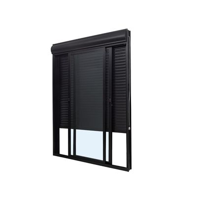 Porta-Aluminio-Correr-2-Folhas-Persiana-Automatica-220V-160X220X12-Preto-Ramassol-2556570-1