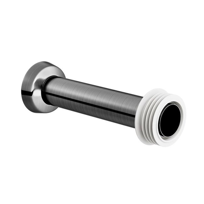 Tubo-de-Ligacao-p-Bacia-de-20cm-Grafite-Escovado-Docol-1502980-1