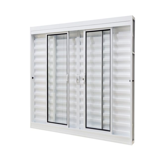 Janela-Aco-Com-Veneziana-Sem-Grade-Com-Vidro-Liso-6-Folhas-120X100X12-Qualitysol-Branco-Ramassol-2509440-1