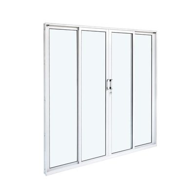 Porta-Aluminio-Correr-4-Folhas-Vidro-Liso-200X210X8-5-Branco-Cristal-Ramassol-2509105-1