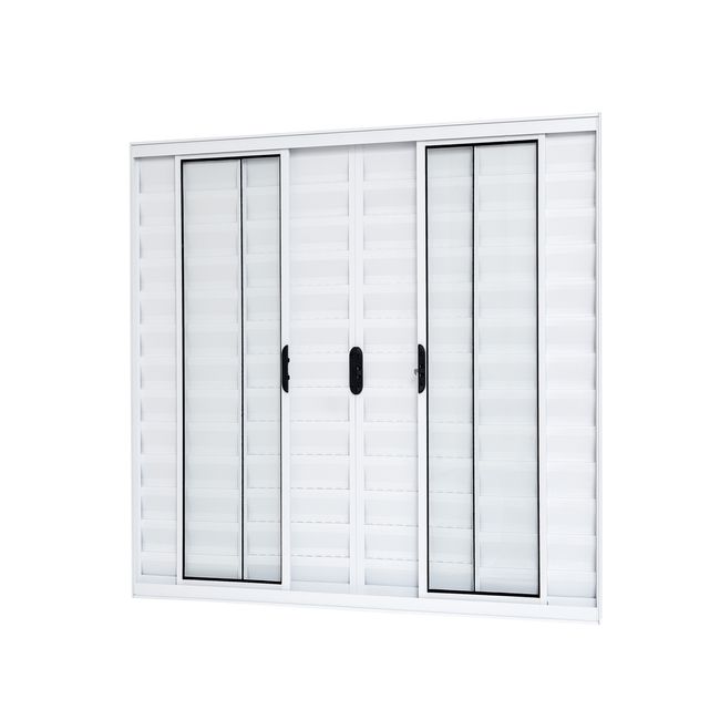 Janela-Aluminio-Veneziana-Sem-Grade-Vidro-Liso-6-Folhas-150X100X8-Branco-Slim-Ramassol-2508850-1