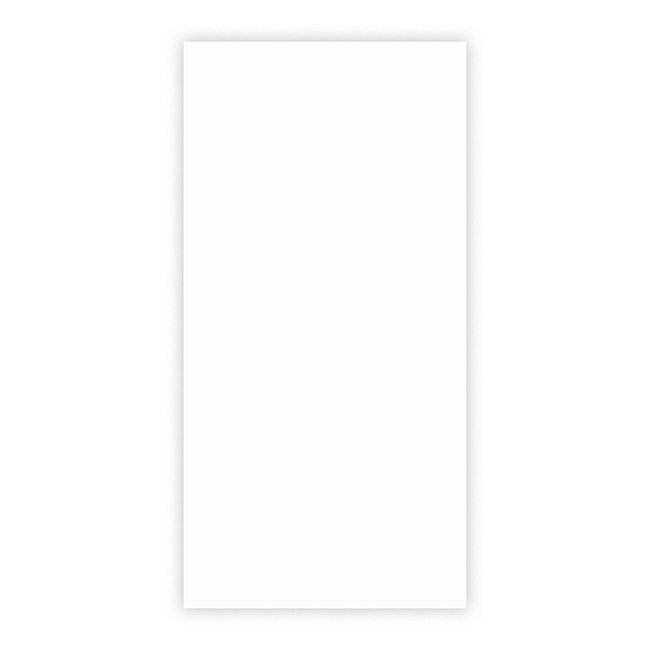 Porcelanato Clean Branco Acetinado 50X100cm Caixa com 2,5m² Retificado Villagres