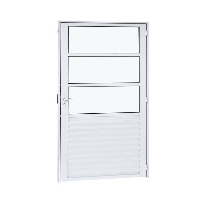 Porta-Aluminio-Mista-Palheta-Vidro-Liso-Esquerda-90X210X4-Branco-Cristal-Ramassol-2508311-1