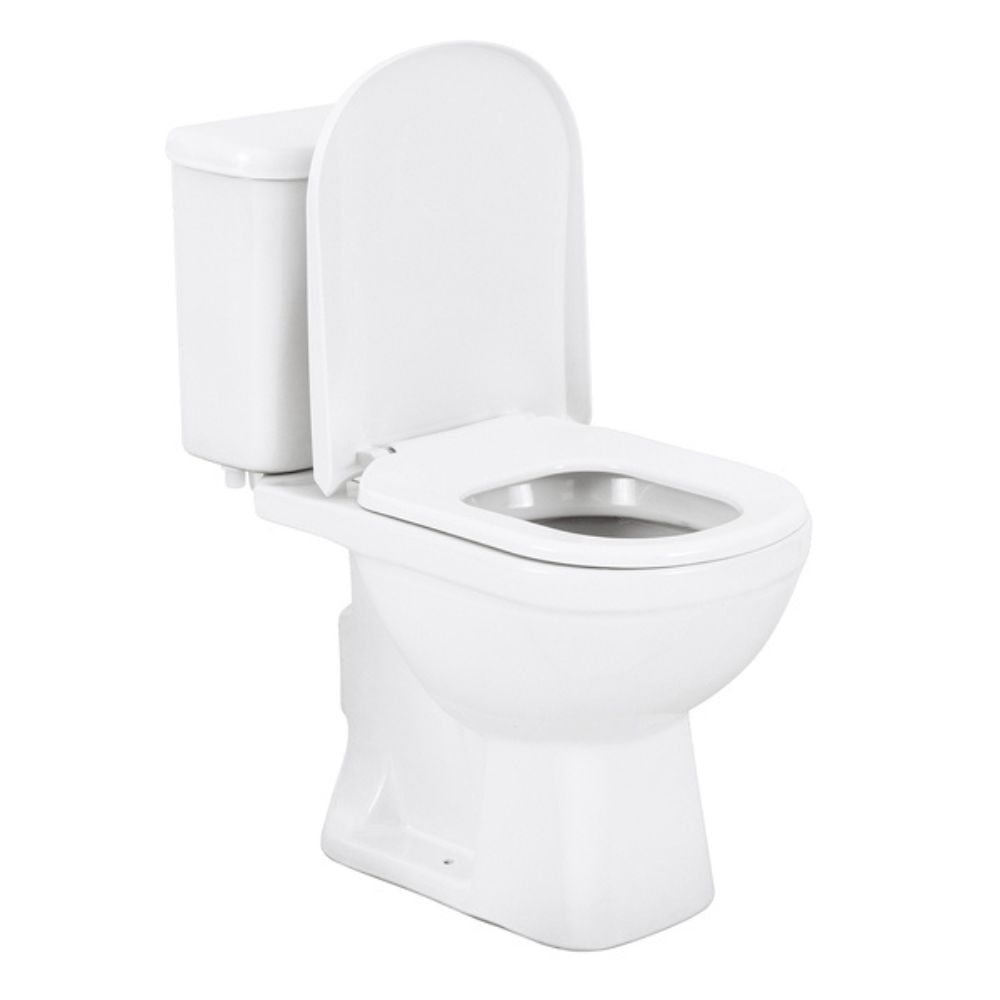 Kit Vaso Sanitário com Caixa acoplada 3/6L Saída Vertical Flox Fiori