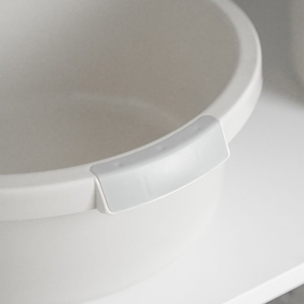 Bacia Flow 5L Bege Ou