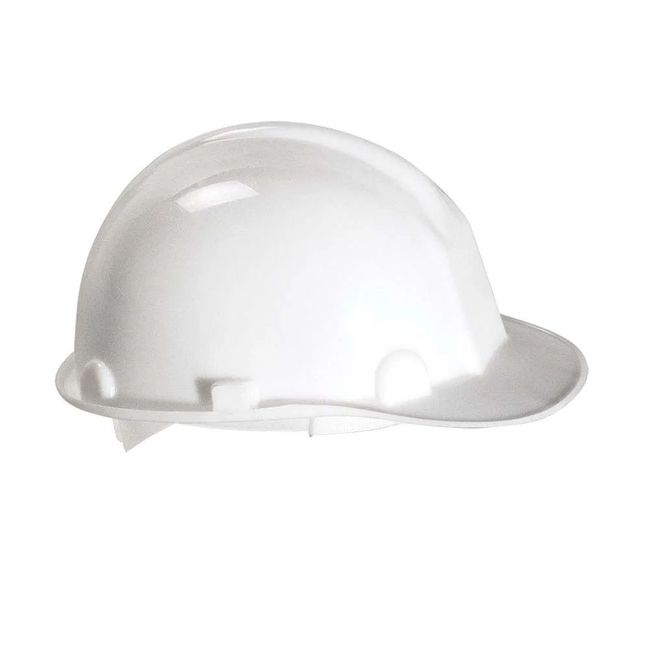 Capacete NV de PVC branco Balaska