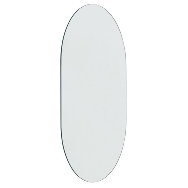 Espelho Oval Closer 45x60cm Exclusivo Sem Moldura