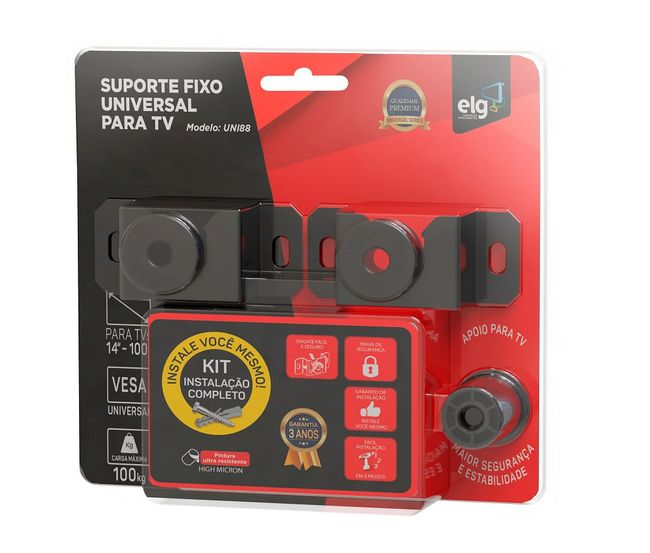 Suporte Fixo Universal 14 á 100 Polegadas Elg