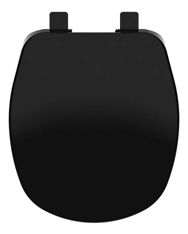 Assento Sanitário Soft Close Aspen PP Preto Ébano Tupan