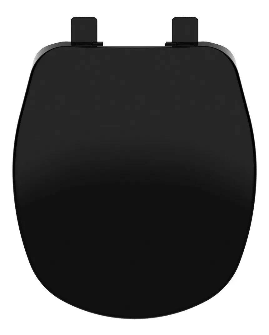 Assento Sanitário Soft Close Aspen PP Preto Ébano Tupan