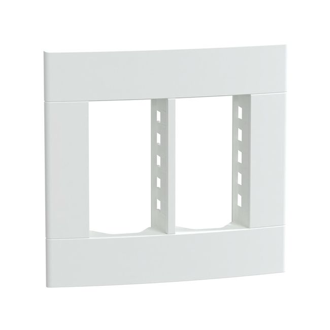 Placa-Com-Suporte-4X4-De-6-Postos-Branca-Fosca-Lunare-Up-Schneider-2568403-1