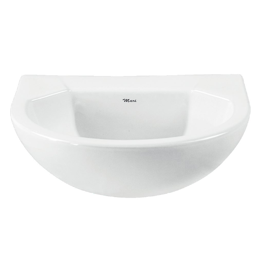 Lavatório com coluna Branco Gardênia Mari Louças