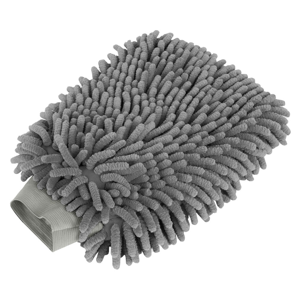 Luva De Microfibra Multiuso  Simplocinza