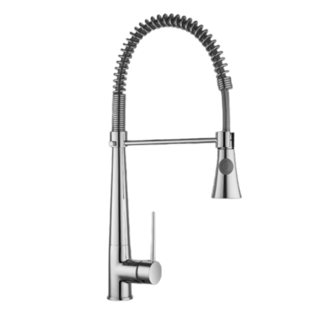 Misturador monocomando para cozinha bica alta M-Line cromado Altern -2-