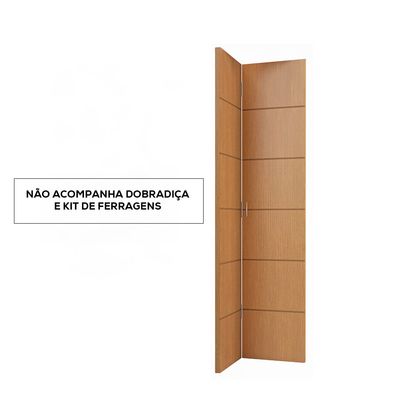 Telhanorte | Folha Porta Camarao Duo Bella 210X82 Freijo Sem