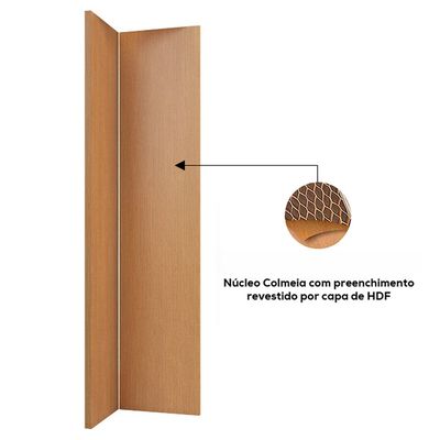 Telhanorte | Folha Porta Camarao Duo Lisa 210X80 Freijo Sem