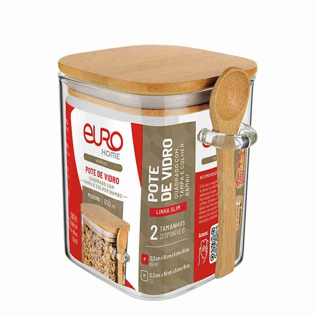 Pote-Quadrado-Vdr-Slim-Com-Tampa-0-650L-E-Colher-De-Bambu-Euro-Home-2590190-1