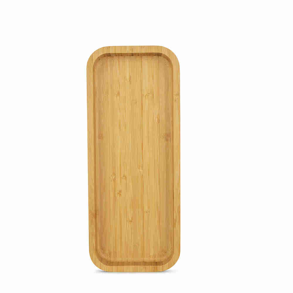 Gamela Retangular Funda De Bambu 34Cmx14Cmx2Cm Euro Home